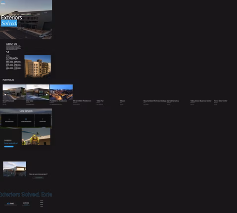 Built-Exteriors Homepage 1440px