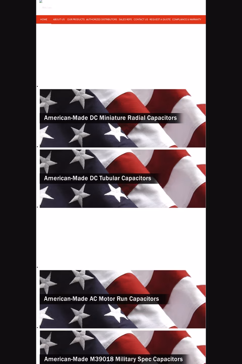 Barker-Microfarads Homepage 1440px