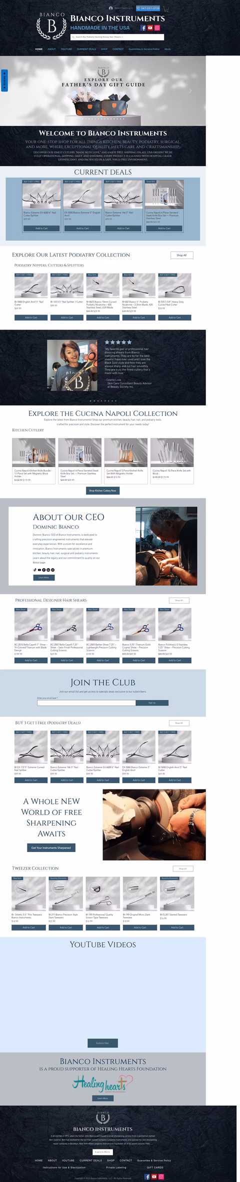 Bianco-Instruments Homepage 1440px