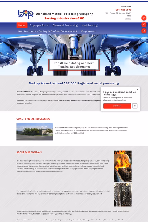 Blanchard-Metals-Processing Homepage 1440px