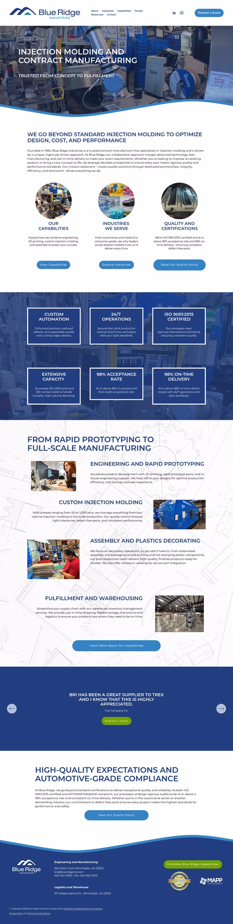 Blue-Ridge-Industries Homepage 1440px
