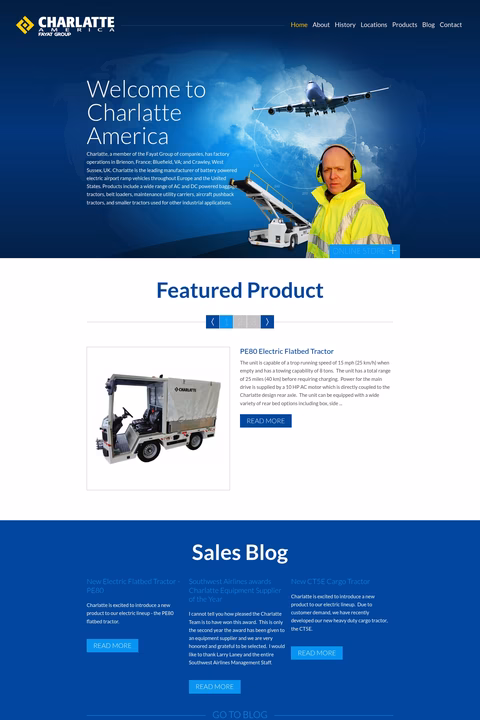 Charlatte-America Homepage 1440px