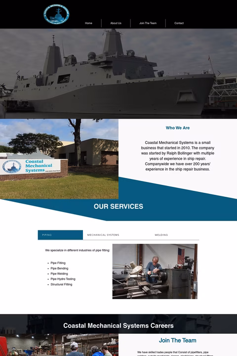 Coastal-Mechanical-Systems Homepage 1440px