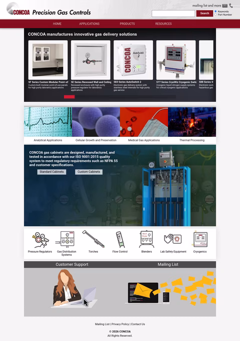 Concoa Homepage 1440px
