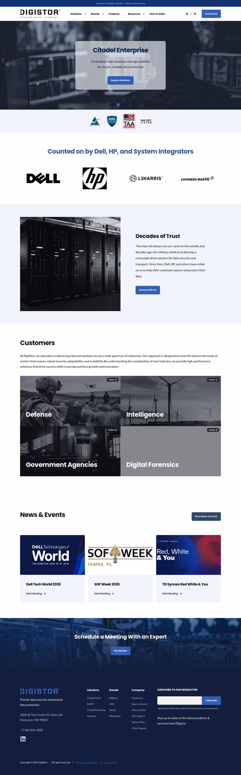 Digistor Homepage 1440px