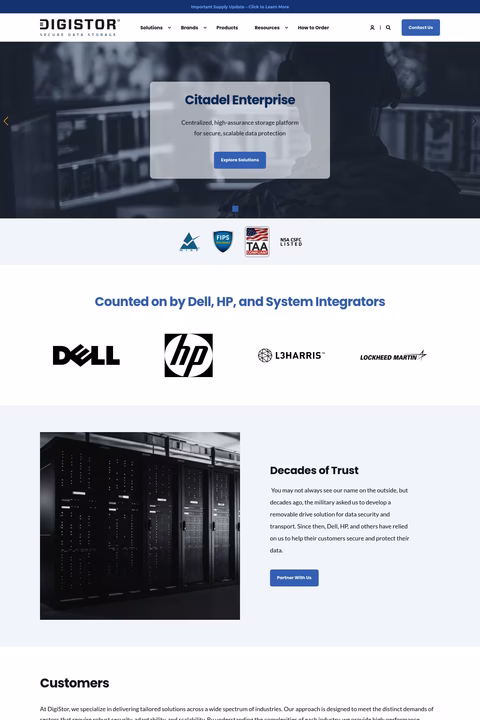 Digistor Homepage 1440px