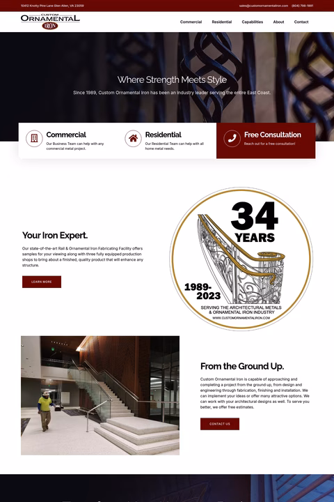 Custom-Ornamental-Iron Homepage 1440px