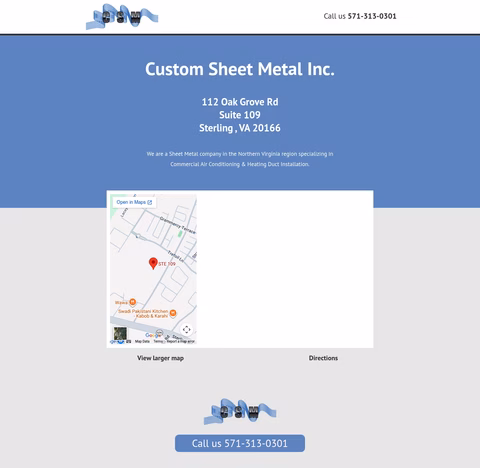 Custom-Sheet-Metal Homepage 1440px