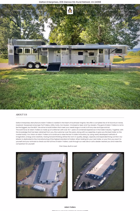Dalton-Enterprises Homepage 1440px