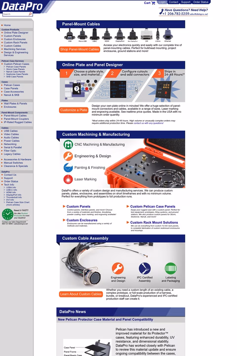 Datapro-International Homepage 1440px