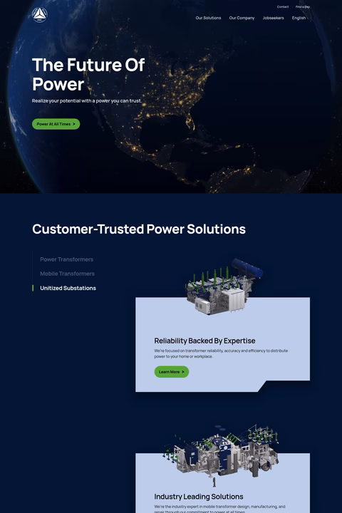 Delta-Star Homepage 1440px