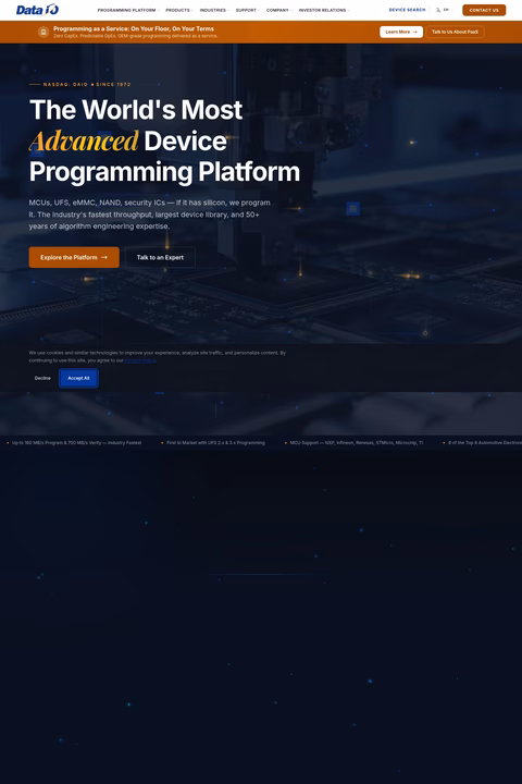 Data-I-O-Corporation Homepage 1440px