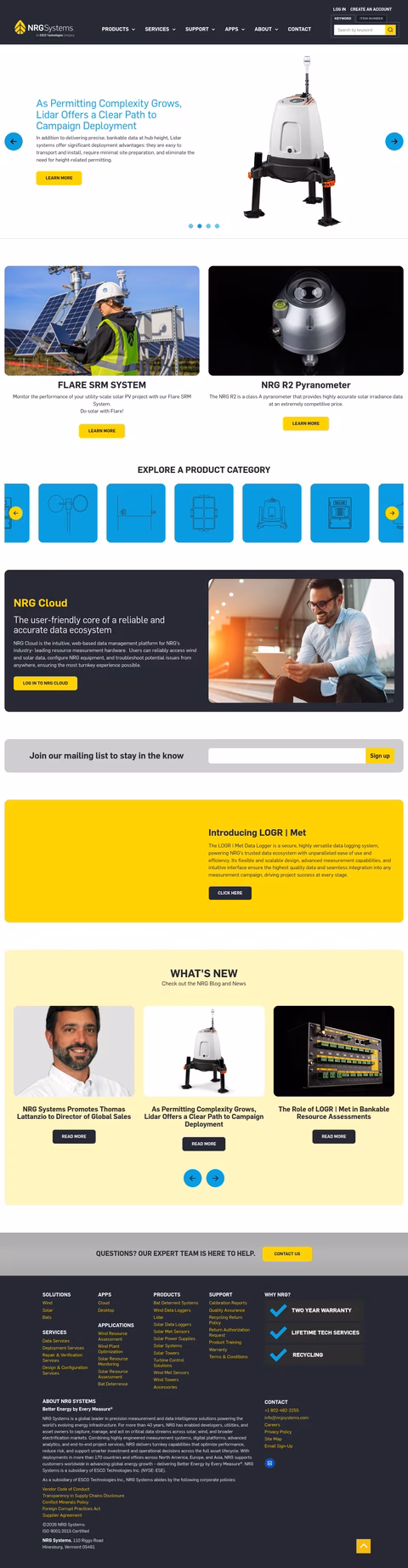 Nrg-Systems Homepage 1440px