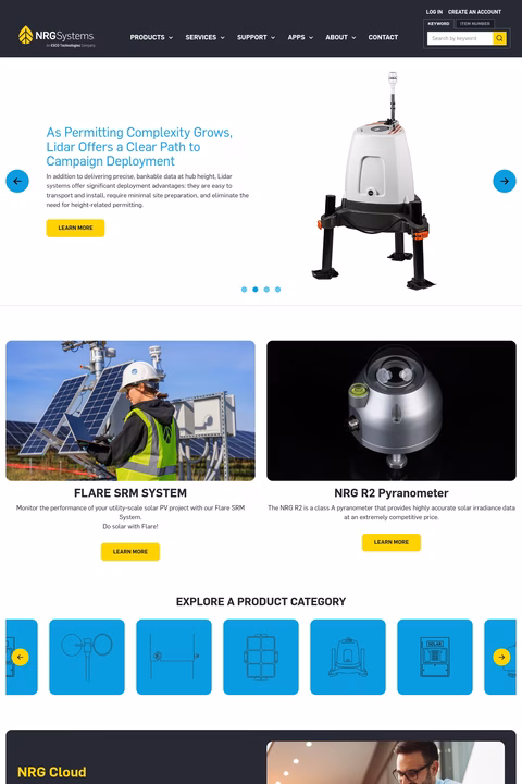 Nrg-Systems Homepage 1440px