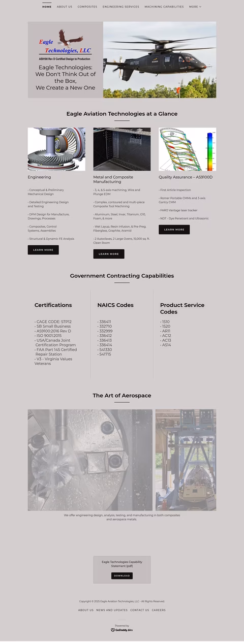 Eagle-Aviation-Technologies Homepage 1440px