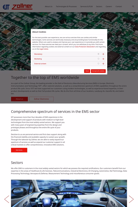 Eit-Zollner Homepage 1440px