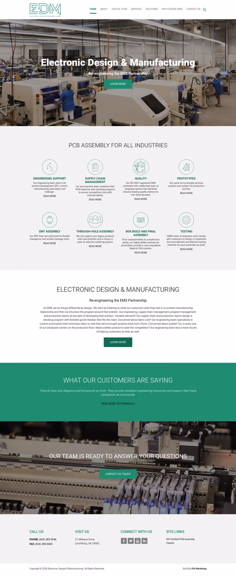 Electronic-Design-Manufacturing Homepage 1440px