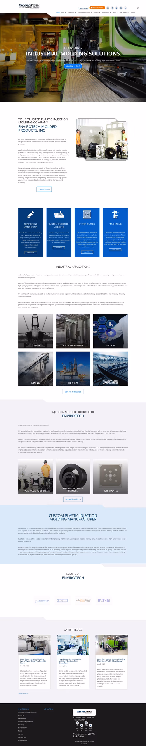 Envirotech-Molded-Products Homepage 1440px