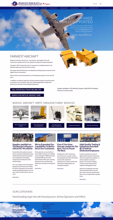 Farwest-Aircraft Homepage 1440px