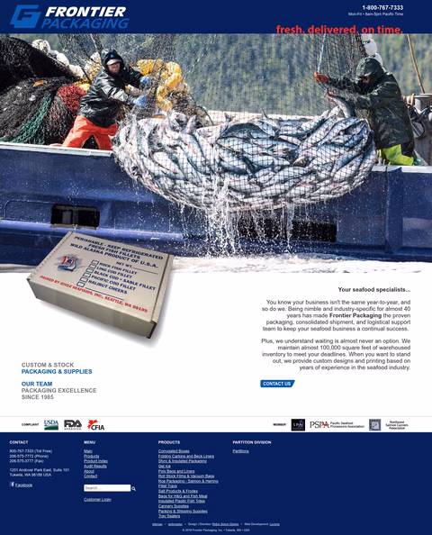 Frontier-Packaging Homepage 1440px