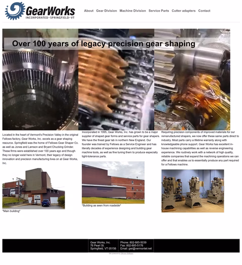 Gear-Works Homepage 1440px
