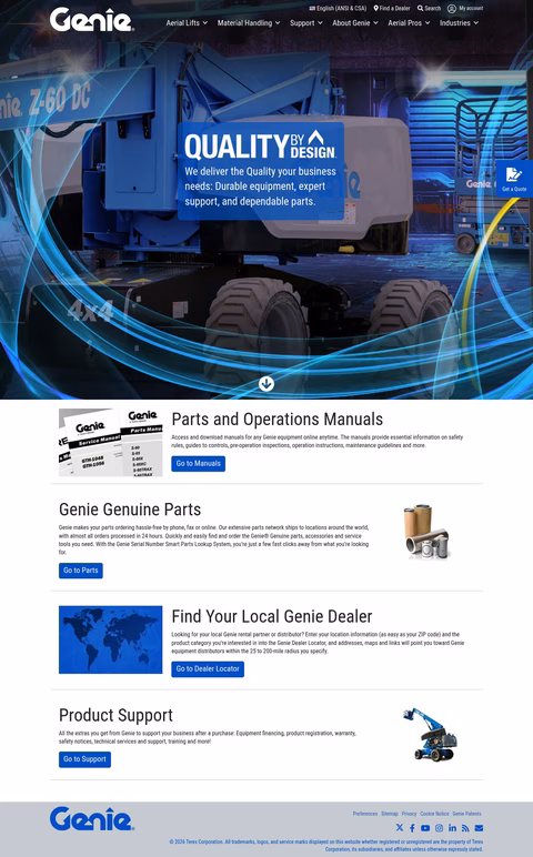Genie-Industries Homepage 1440px