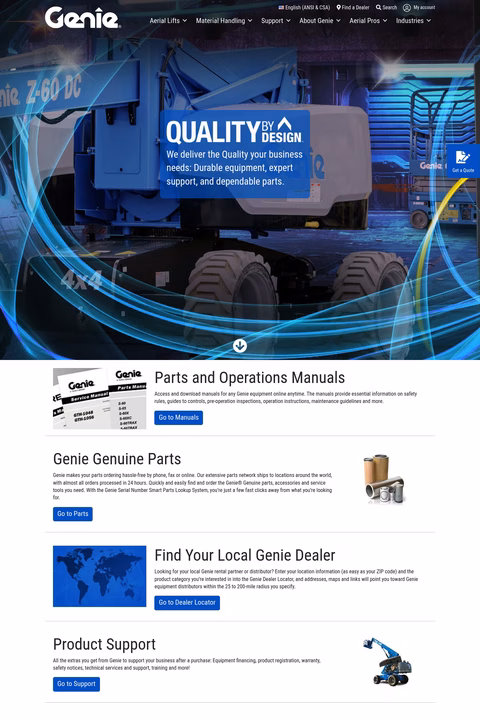 Genie-Industries Homepage 1440px