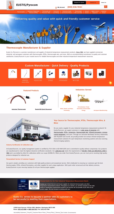Eustis-Pyrocom Homepage 1440px