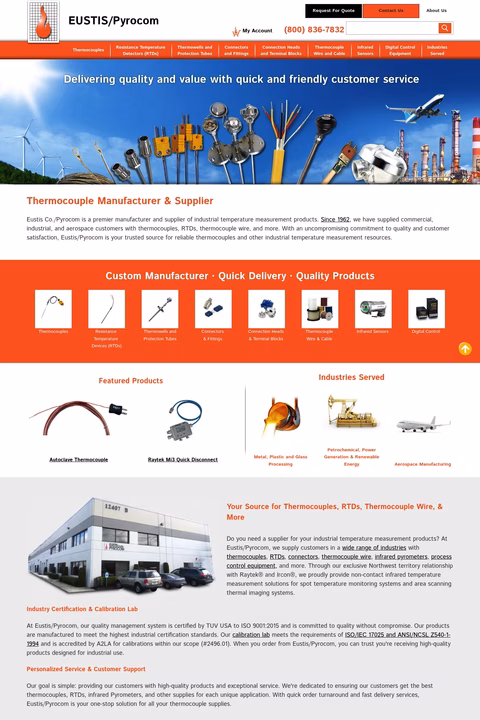 Eustis-Pyrocom Homepage 1440px