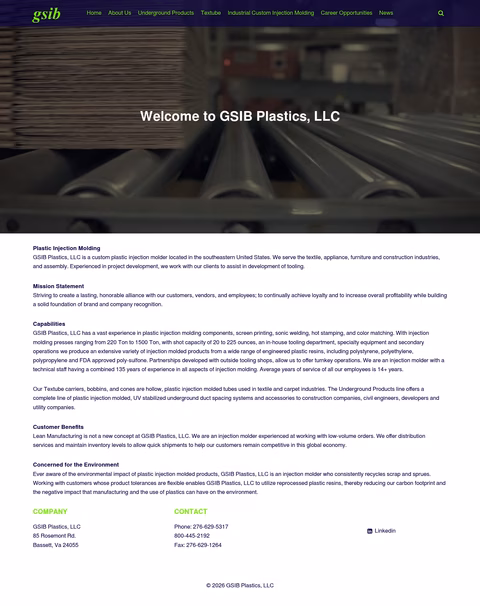 Gs-Industries-Of-Bassett-Ltd Homepage 1440px