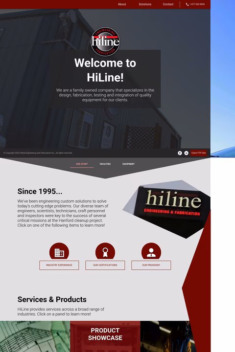 Hiline-Engineering-Fabrication Homepage 1440px