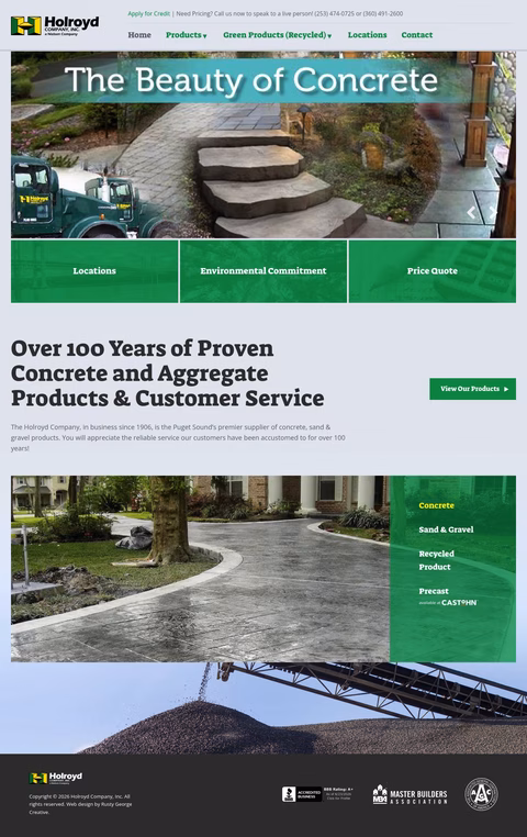 Holroyd-Company Homepage 1440px