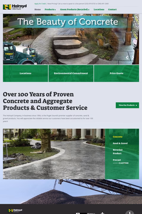Holroyd-Company Homepage 1440px