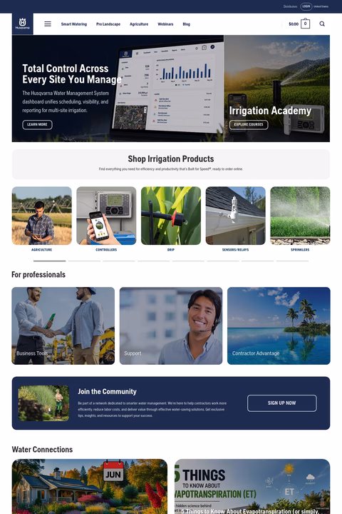 Husqvarna-Water Homepage 1440px