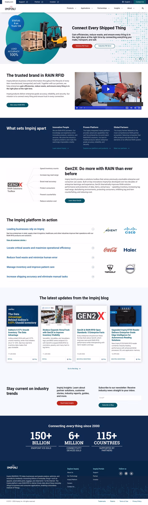 Impinj Homepage 1440px