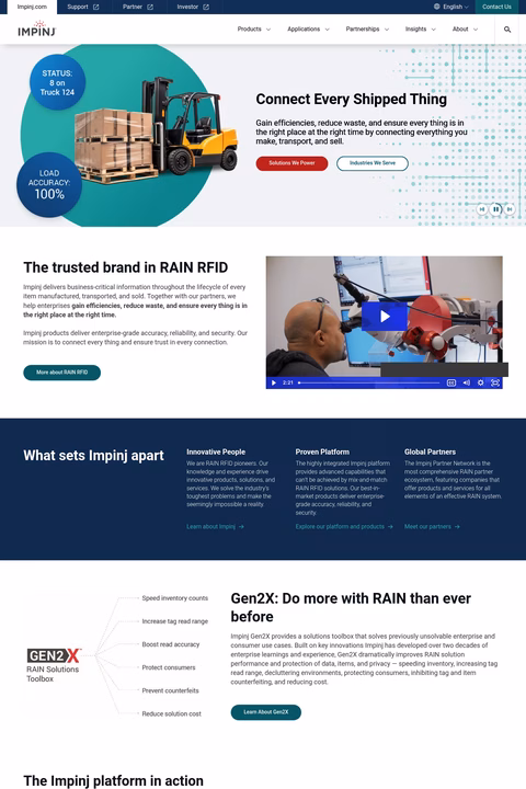 Impinj Homepage 1440px
