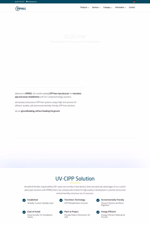 Impreg Homepage 1440px