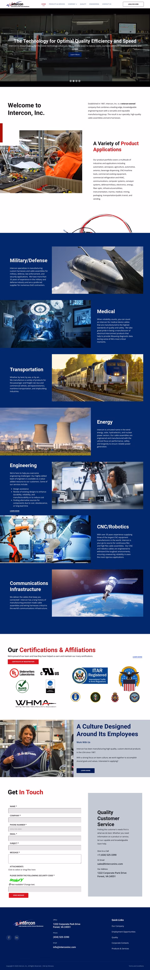 Intercon Homepage 1440px