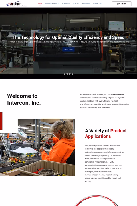 Intercon Homepage 1440px