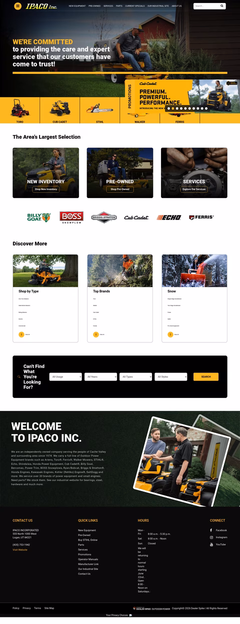 Ipaco-Inc Homepage 1440px