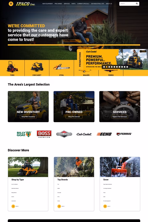 Ipaco-Inc Homepage 1440px