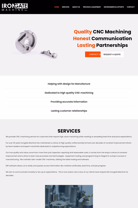 Irongate-Machine Homepage 1440px