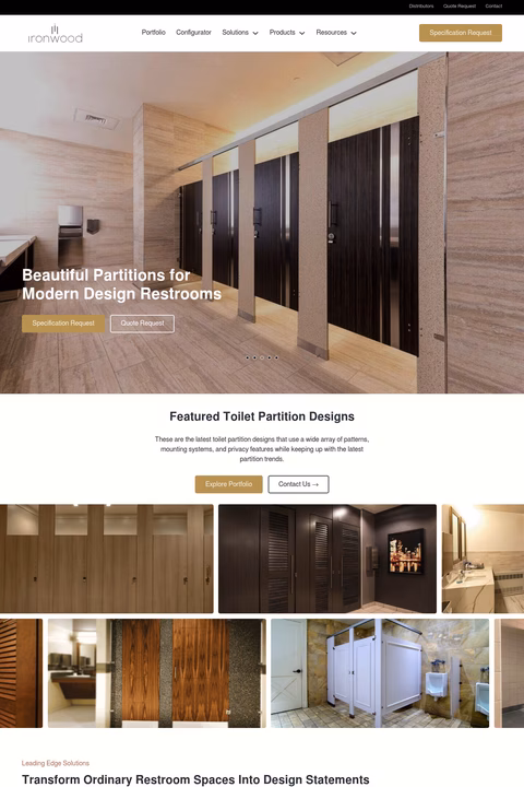 Ironwood-Manufacturing Homepage 1440px
