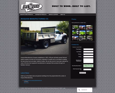 Iroquois-Manufacturing-Company Homepage 1440px