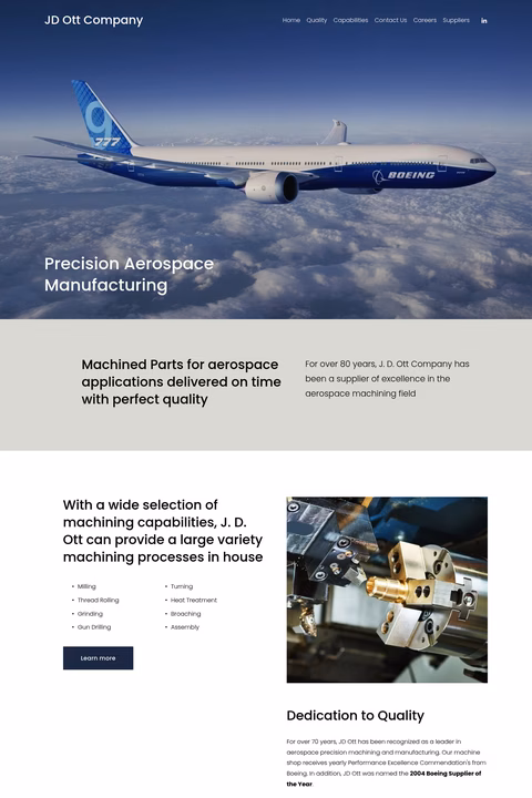 J-D-Ott-Company Homepage 1440px