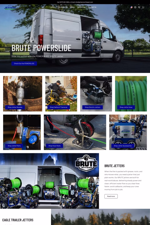Jetters-Northwest Homepage 1440px