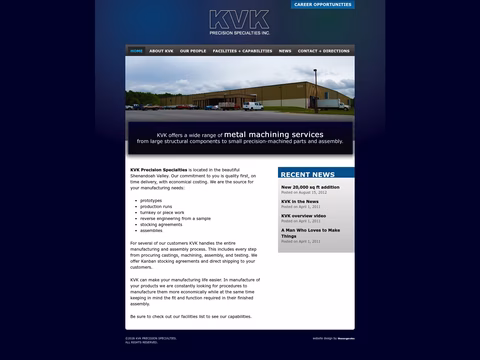 Kvk-Precision-Specialties Homepage 1440px