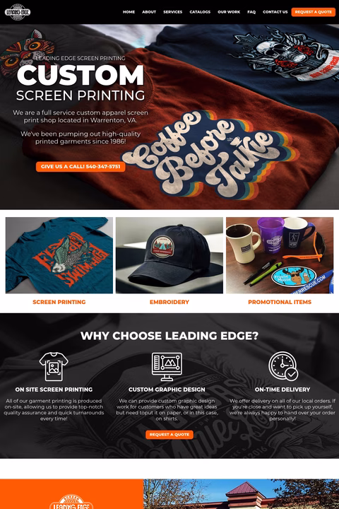 Leading-Edge-Screen-Printing Homepage 1440px