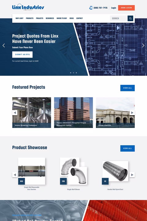 Linx-Industries Homepage 1440px