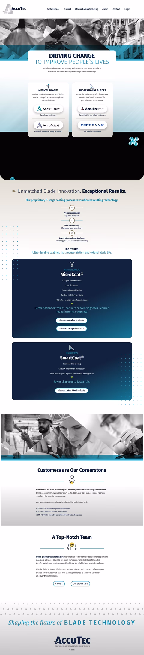 Accutec-Blades Homepage 1440px